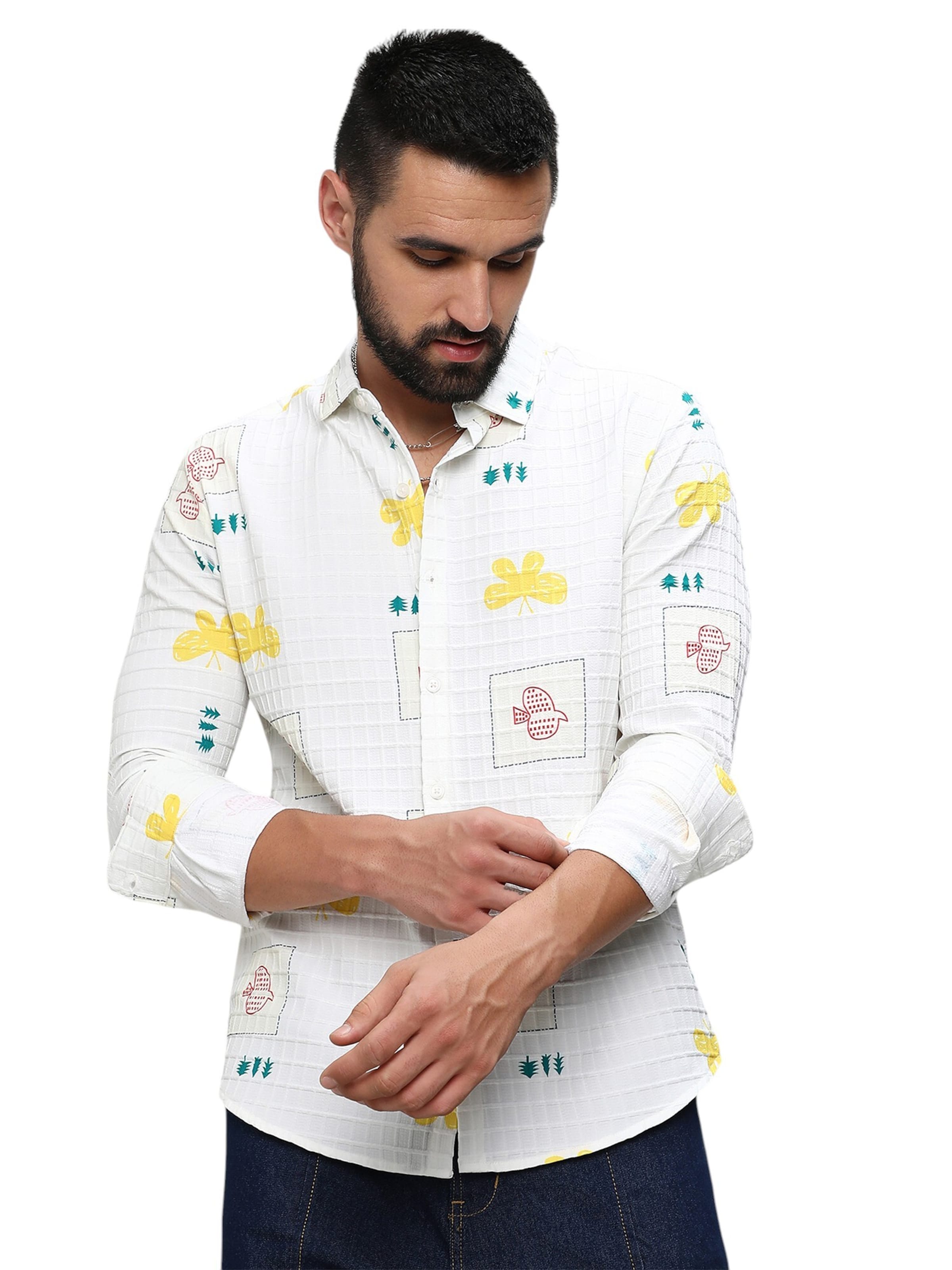 Campus Sutra Regular fit Ing 'Suzanna' - fehér: elől