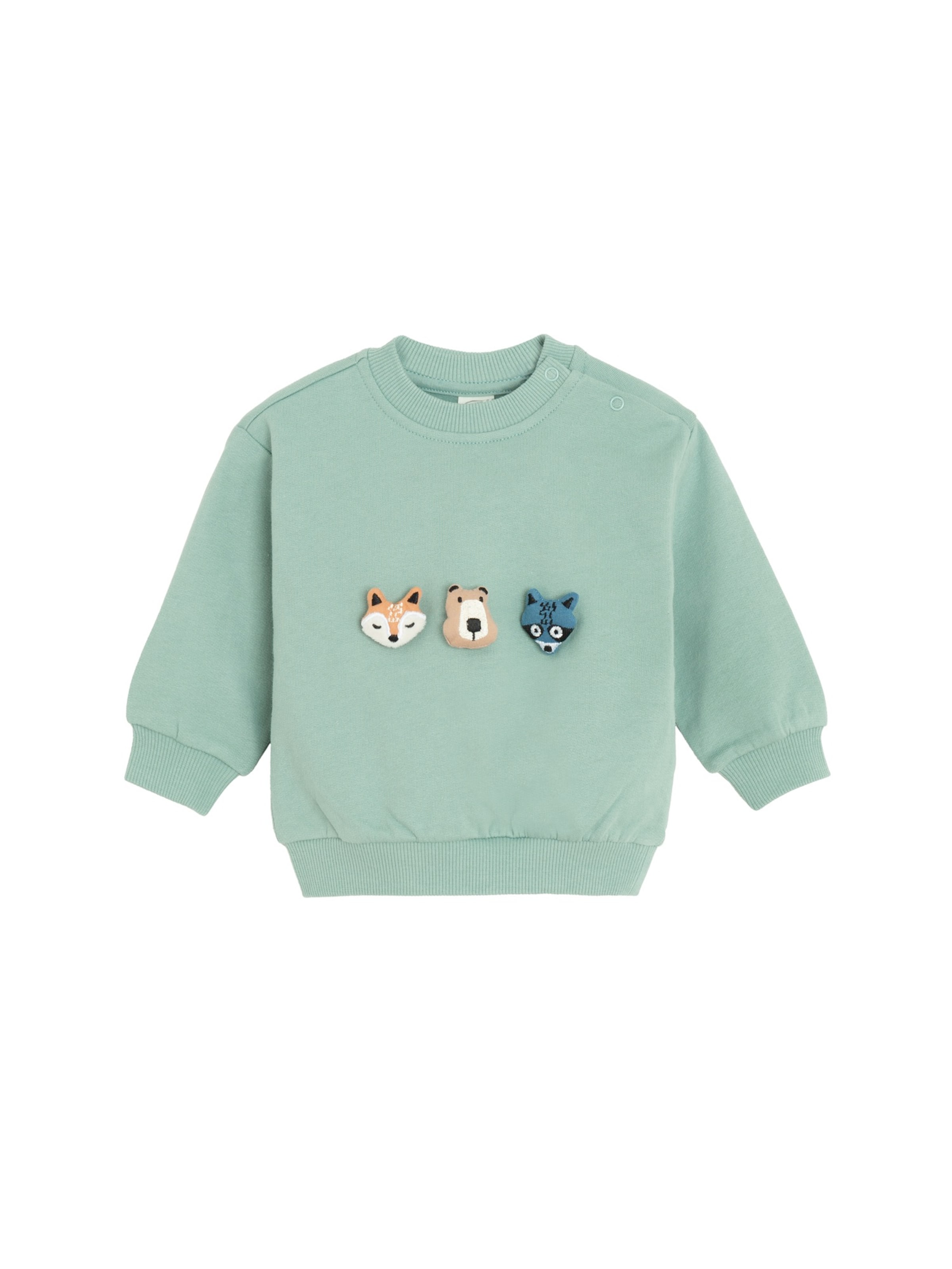 Cool Club - Sudadera en verde: frente