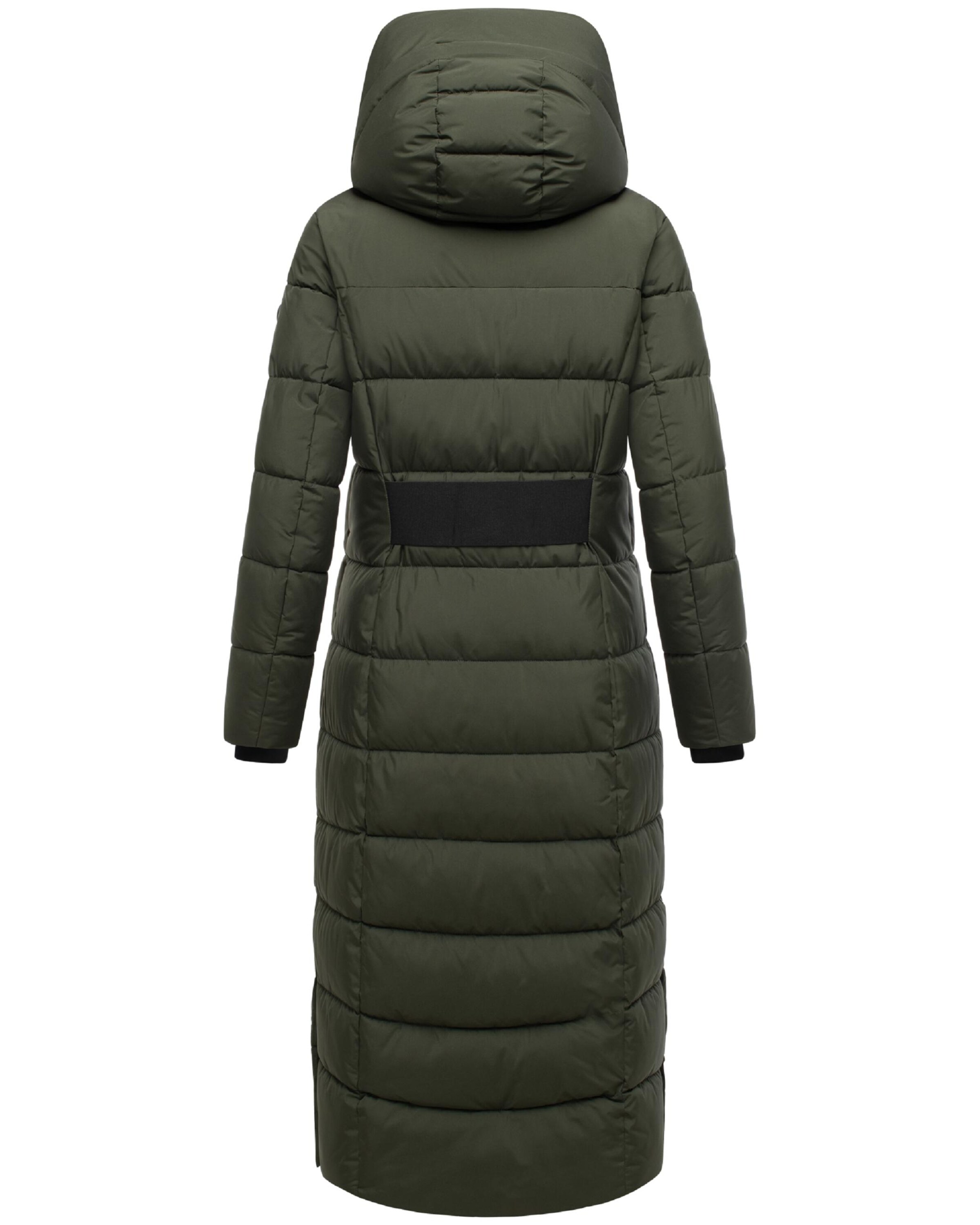 MARIKOO Winter Coat 'Pakoraa 16' in Green