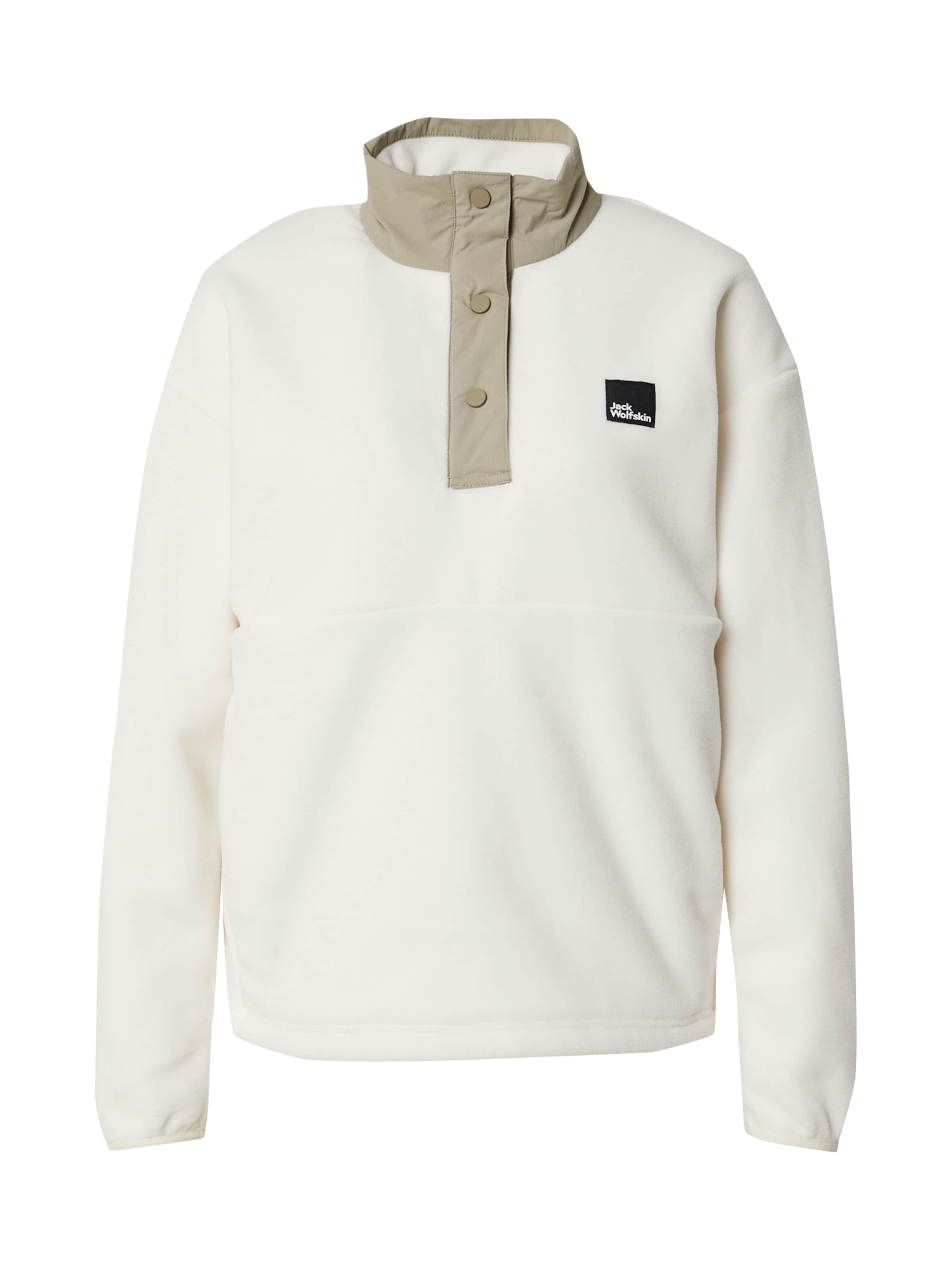 JACK WOLFSKIN Спортен суитшърт 'Sumetro' в бежово: отпред