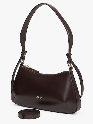 Estro Schoudertas '87707' in Bruin: voorkant