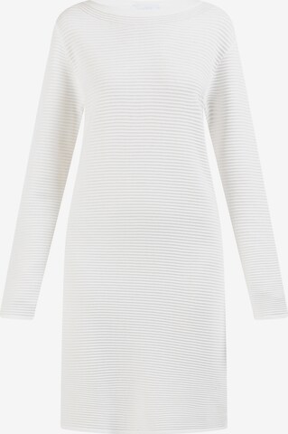 usha WHITE LABEL Knitted dress in White: front