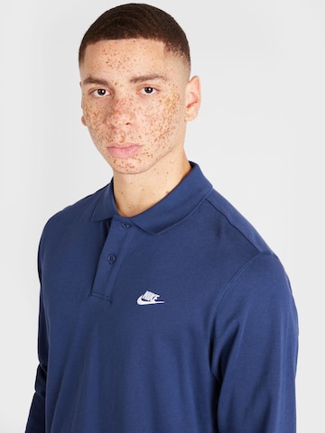 Nike Sportswear Tričko 'CLUB' - Modrá