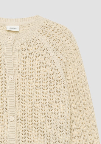 Cardigan s.Oliver en beige