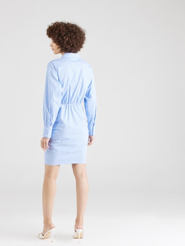 ABOUT YOU x Iconic by Tatiana Kucharova Shirt Dress 'Rose' in Blue