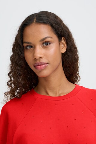 ICHI - Jersey 'Amias LS' en rojo