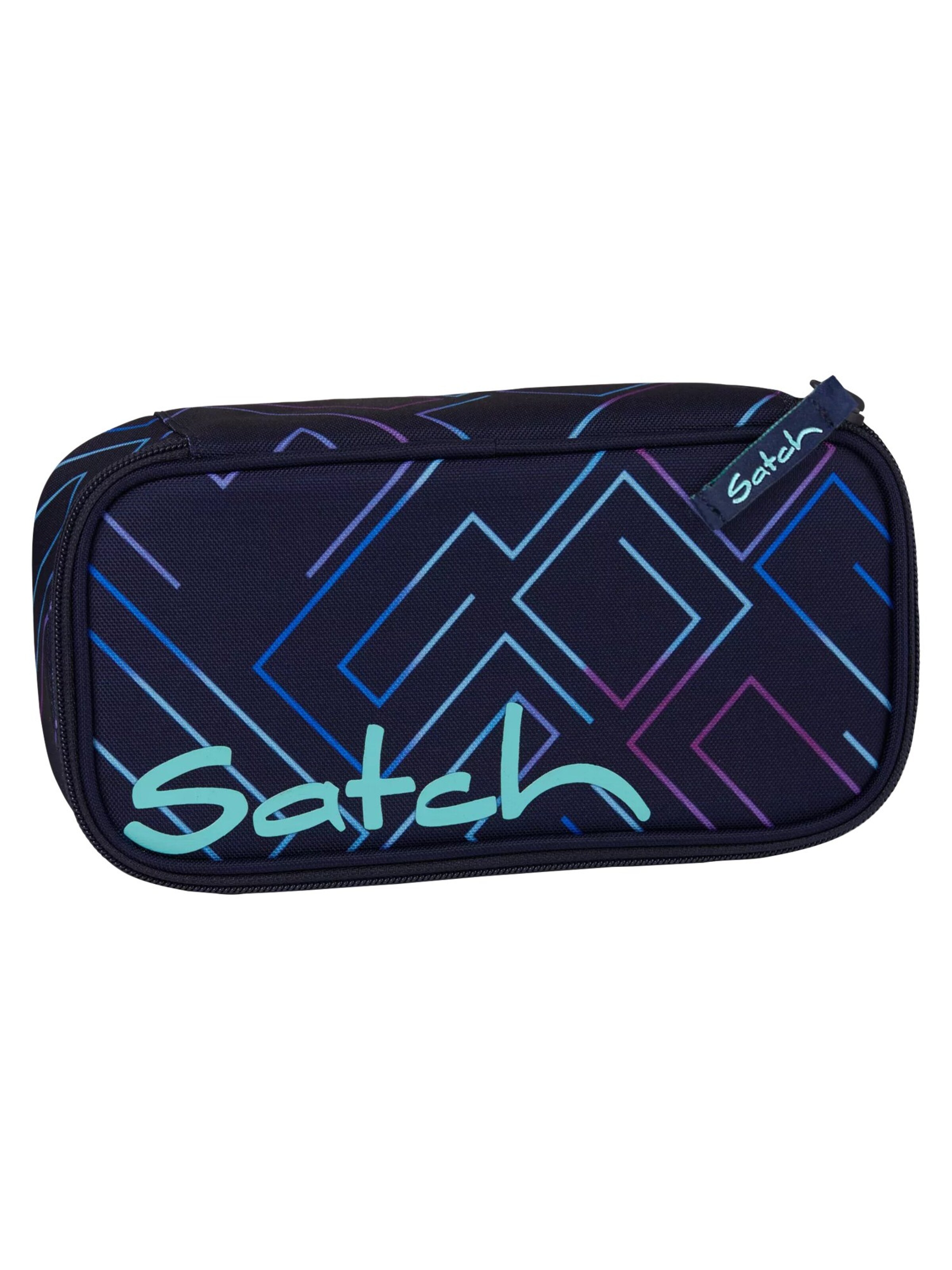 Satch Bag 'Federmäppchen Schlamperbox' in Purple: front