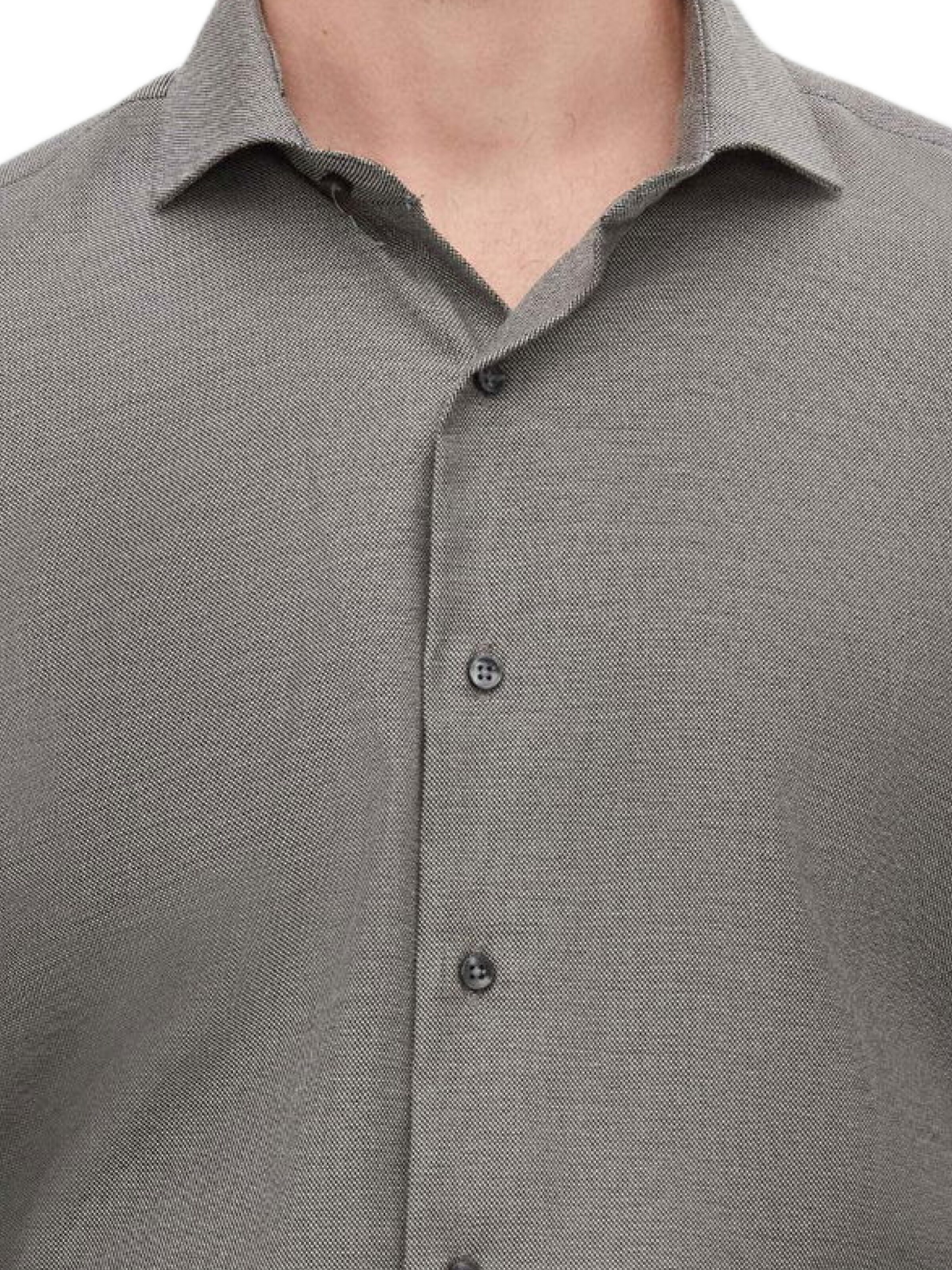 D’S Damat Regular fit Button Up Shirt in Grey