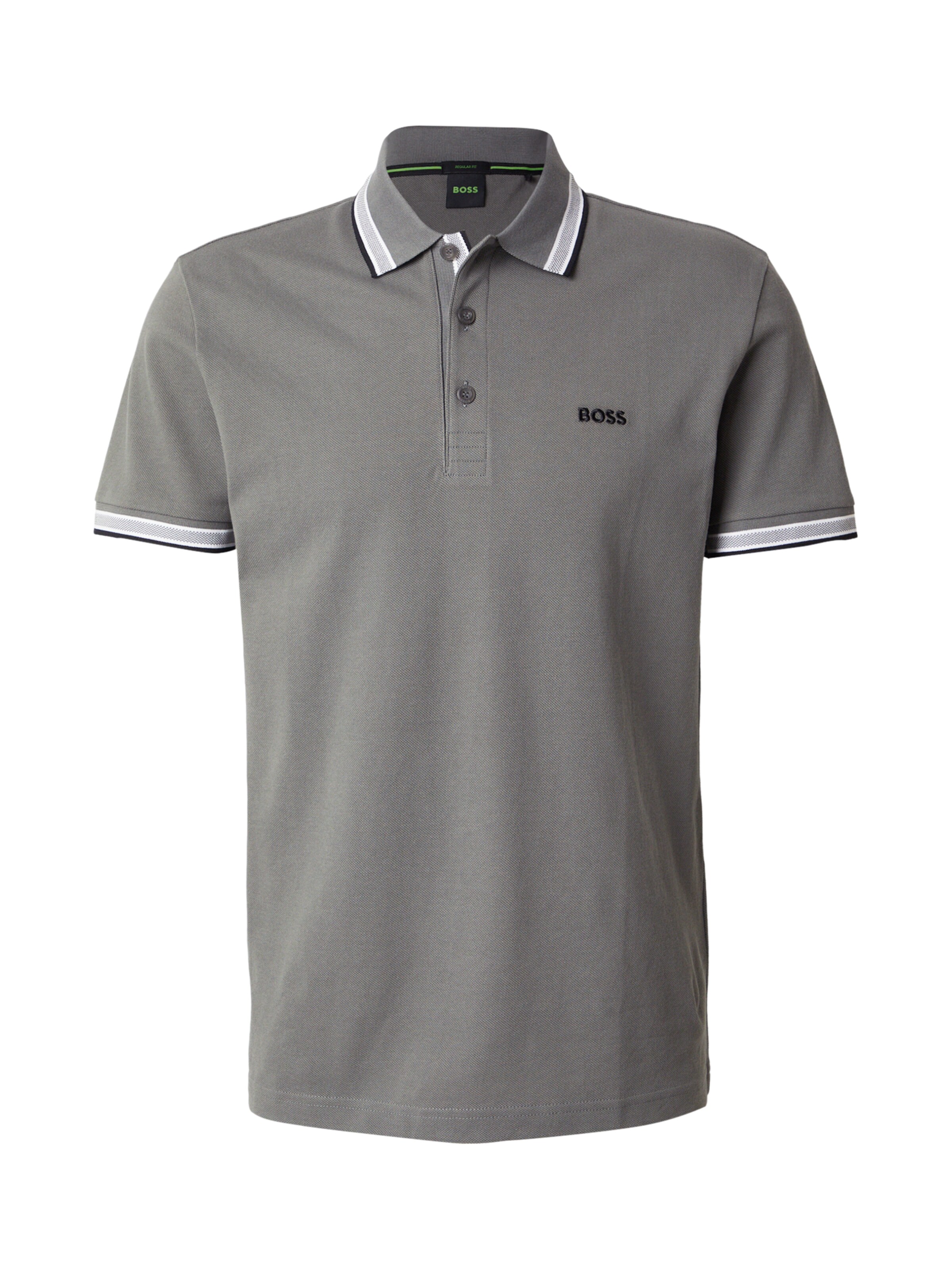 BOSS Poloshirt 'Paddy' in Grau: Vorderseite