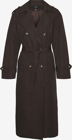 Manteau mi-saison 'CHLOE ' VERO MODA en marron : devant