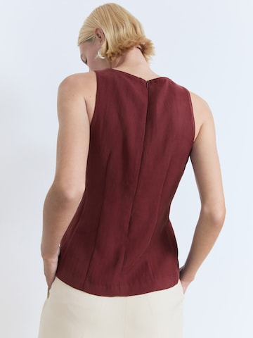 MANGO Blouse in Red