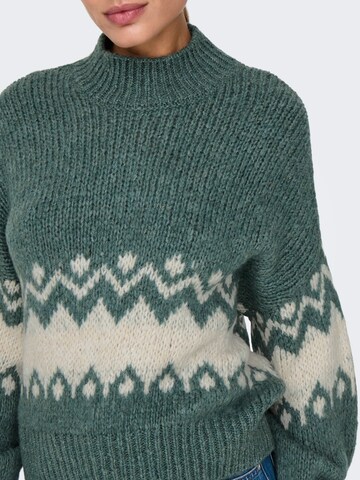 JDY Sweater 'JDYKilian' in Green