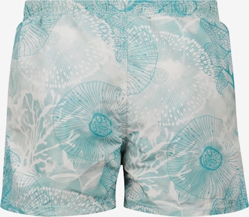 Shorts de bain 'Justo' Retour Jeans en vert