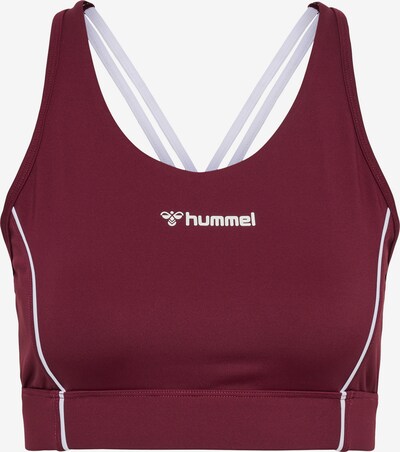 Hummel Sporta krūšturis, krāsa - ogu / balts, Preces skats