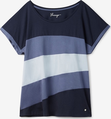 SHEEGO Shirt in Blauw: voorkant