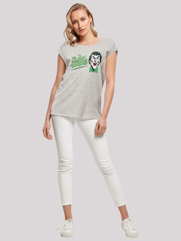 F4NT4STIC Shirt 'DC Comis Superhelden Batman Joker The Clown Prince Of Crime' in Grau