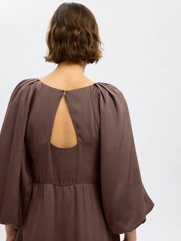 Robe 'SLFLaurina' SELECTED FEMME en marron