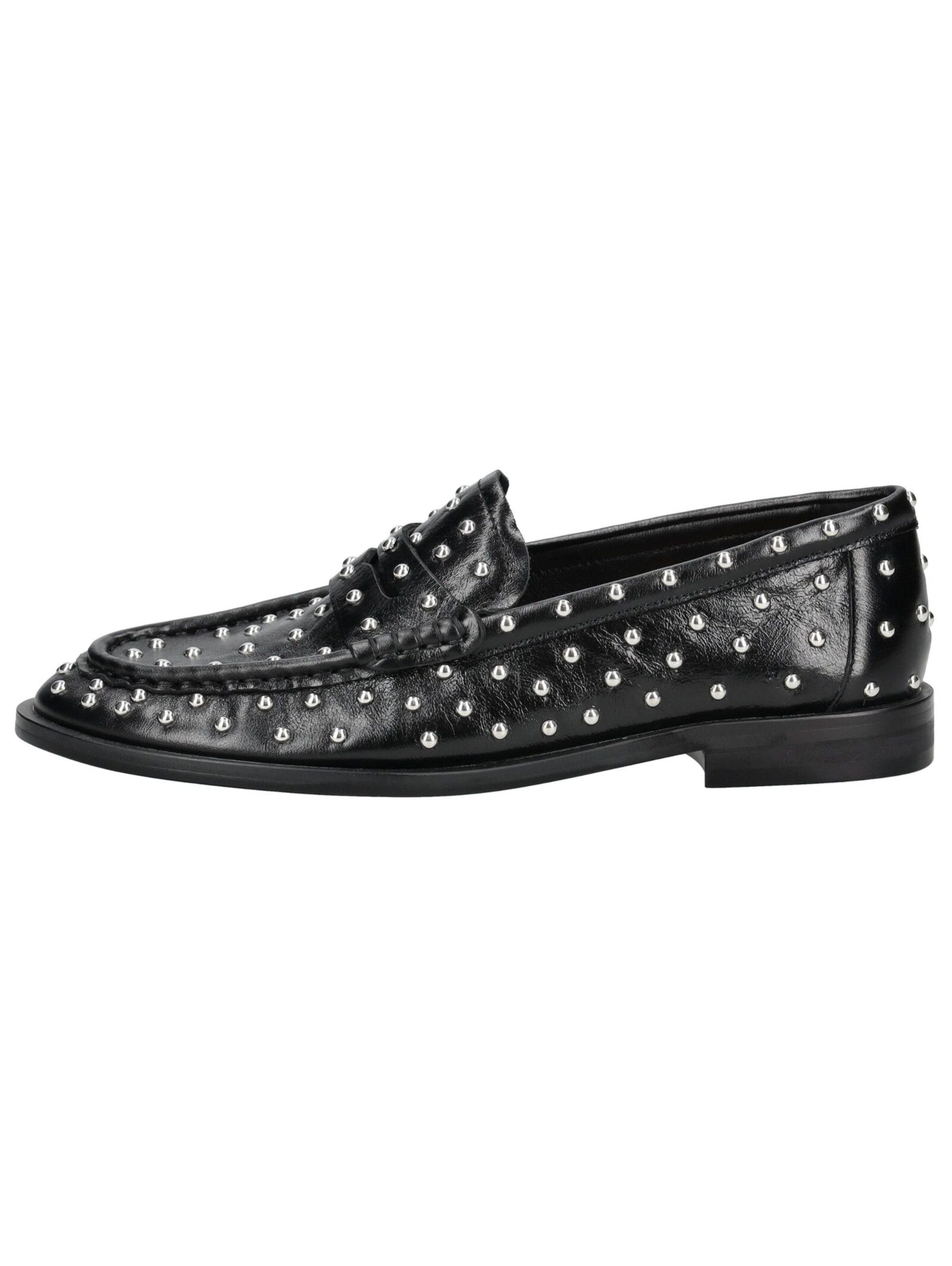 INUOVO Slipper in Schwarz