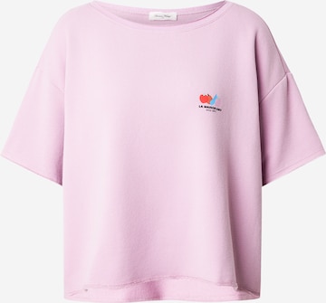 AMERICAN VINTAGEMajica 'ATUBAY' - ljubičasta boja: prednji dio