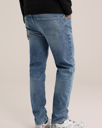 WE Fashion Loosefit Farkut värissä sininen
