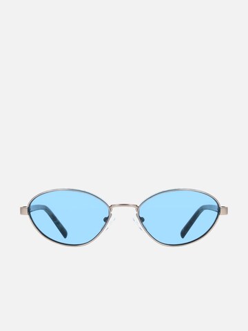DKNY Sunglasses in Silver: front