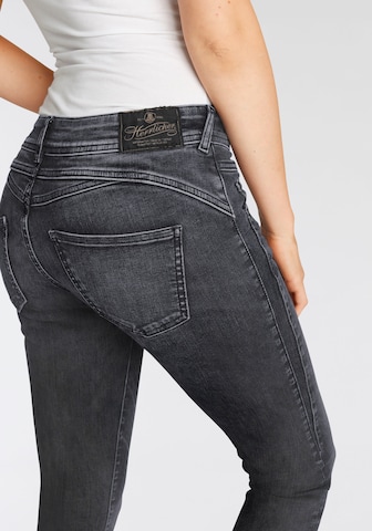 Herrlicher Slimfit Jeans 'Gina' in Grau