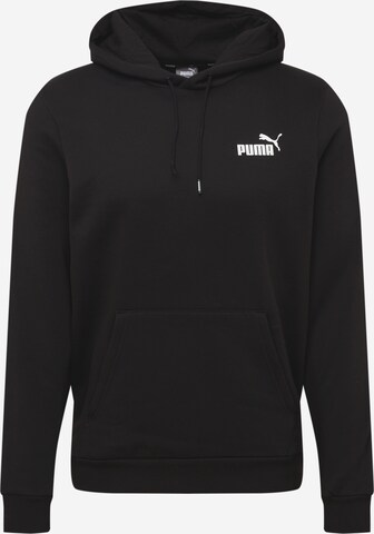 PUMA Athletic Sweatshirt in Black: front