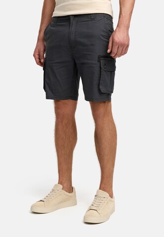 INDICODE JEANS Regular Cargobroek 'Lanny' in Grijs