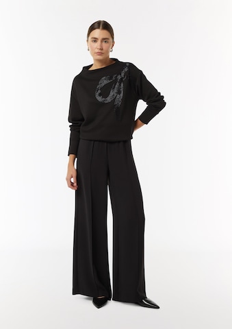 COMMA Sweatshirt in Zwart