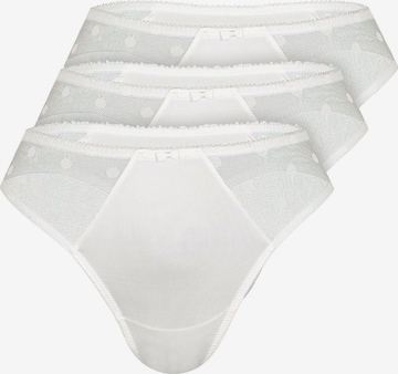 sassa Thong in Beige: front