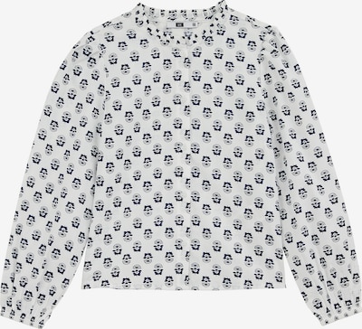 WE Fashion Pusero värissä tummansininen / valkoinen, Tuotenäkymä