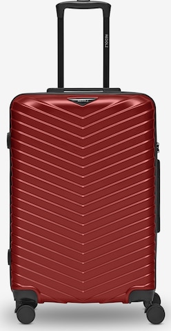 Trolley 'Essentials 18' di Redolz in rosso: frontale