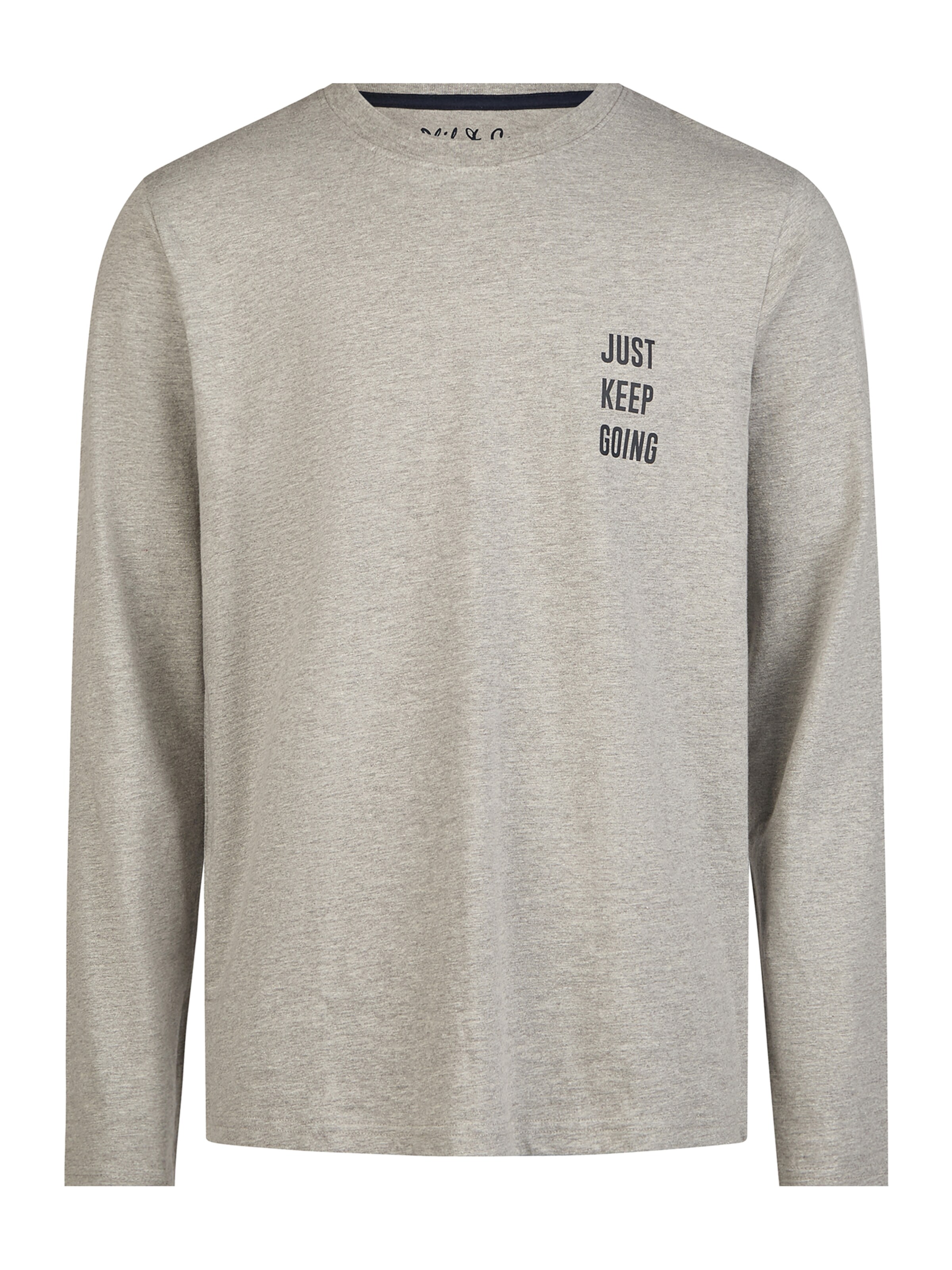 Phil & Co. Berlin Pajamas long ' Lifestyle ' in Grey