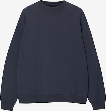 Felpa di Pull&Bear in blu: frontale