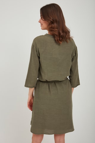 Fransa Shirt Dress in Green