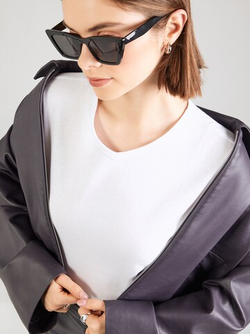 T-shirt 'Fleur' WEEKDAY en noir