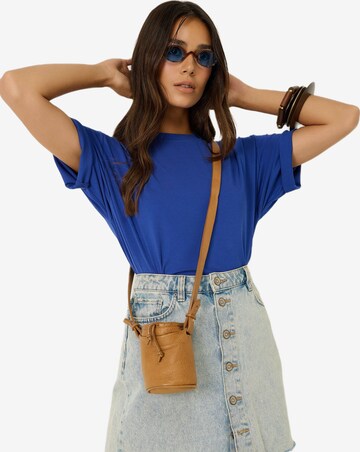 No Matter What Shirt in Blue: front