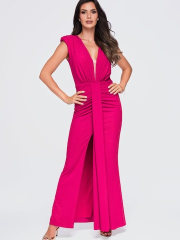 Ombre Abendkleid‌‌‌‌‌‌‌ in Pink