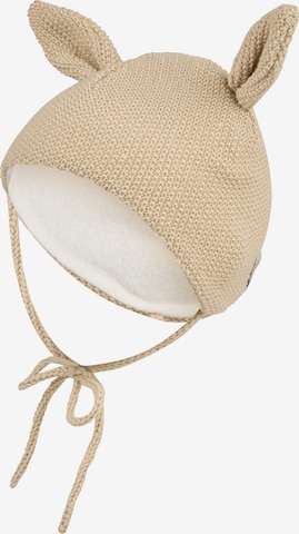 STERNTALER Beanie in Beige: front