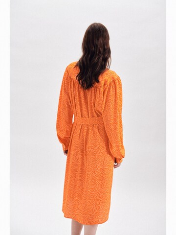 SEIDENSTICKER Dress in Orange