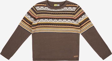 LOSAN Sweater in Brown: front