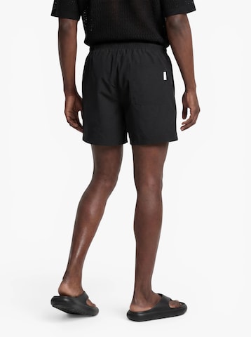 JACK & JONES Board Shorts 'JPSTMAUI SUNRISE' in Black