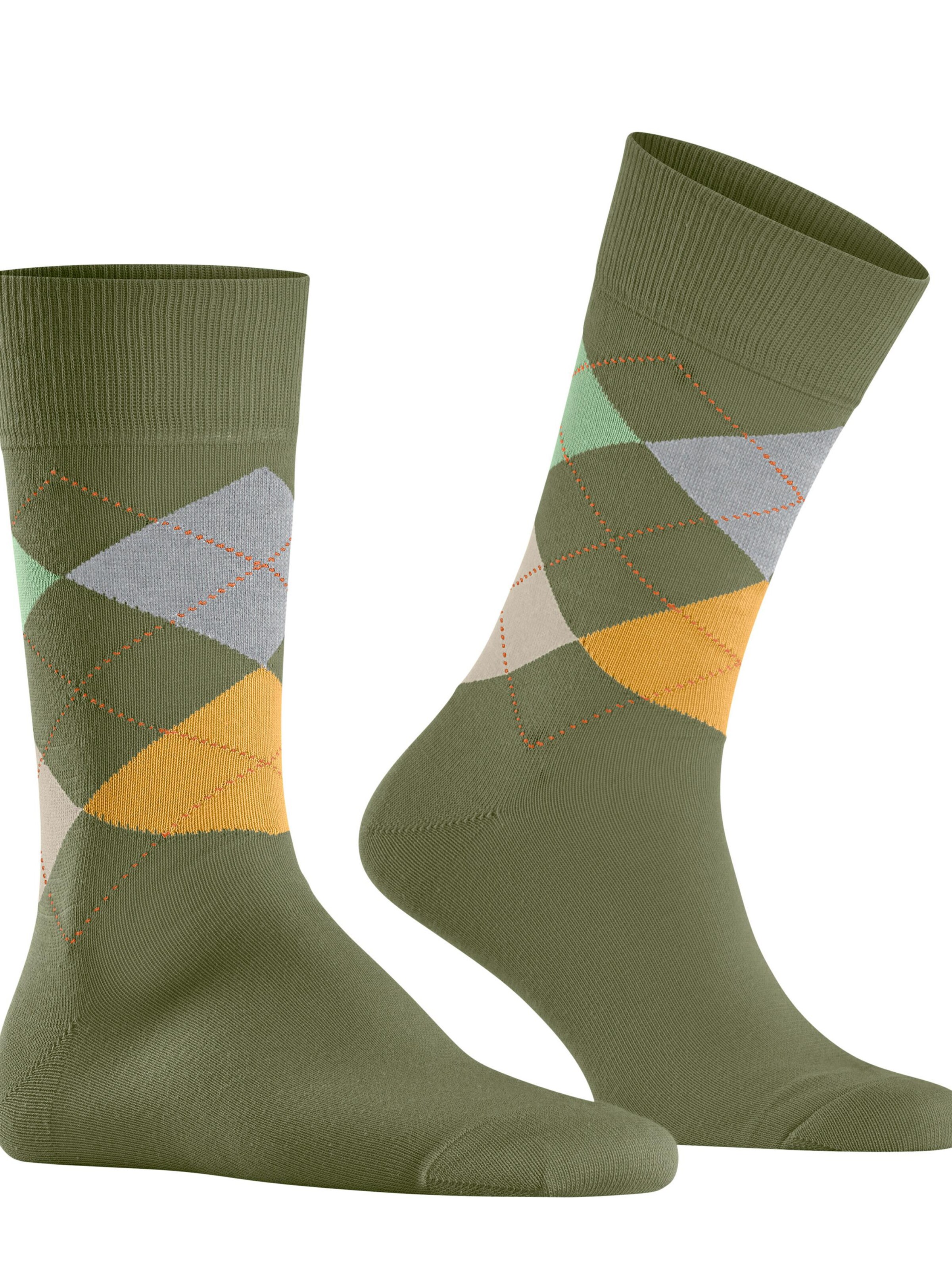 BURLINGTON Socks 'King' in Green