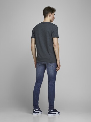 JACK & JONES - Skinny Vaquero 'JJLiam JJOriginal' en azul