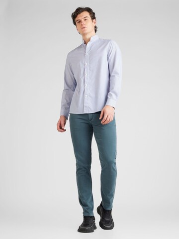 DRYKORN - Regular Fit Camisa 'TALOC' em azul