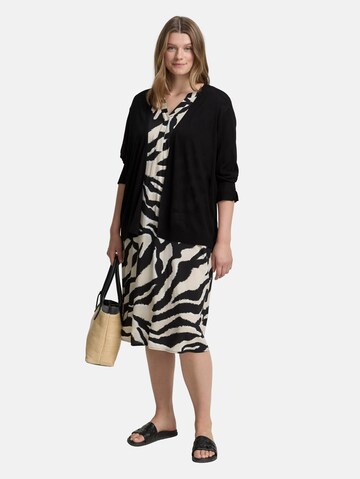 Tom Tailor Women + Knit cardigan in Black