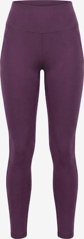 FemmeTone Skinny Leggings 'Vega' in Purple: front