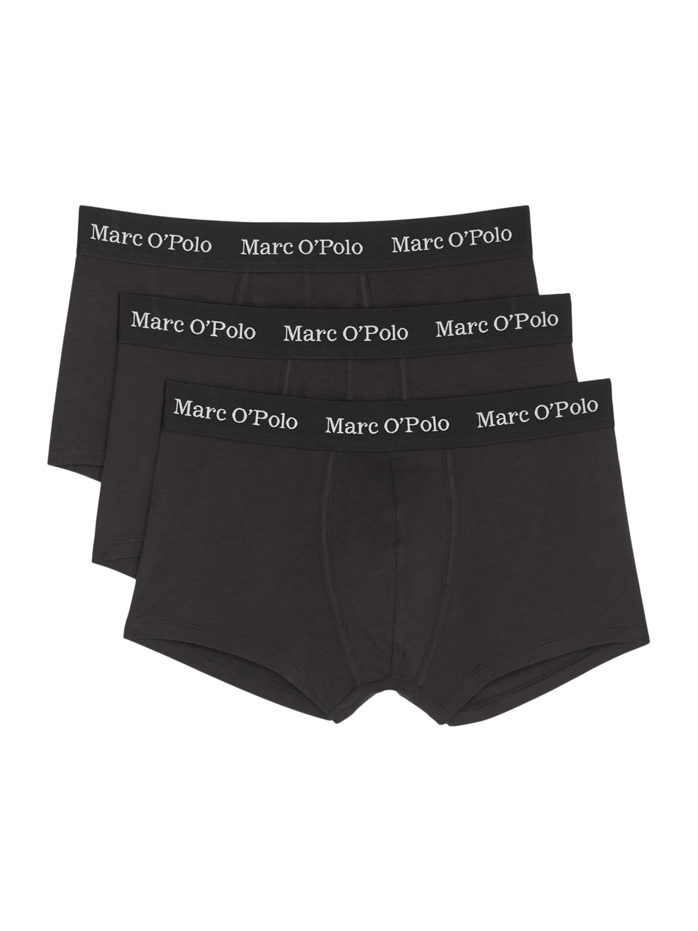 Boxers 'Essentials' Marc O'Polo en noir : devant