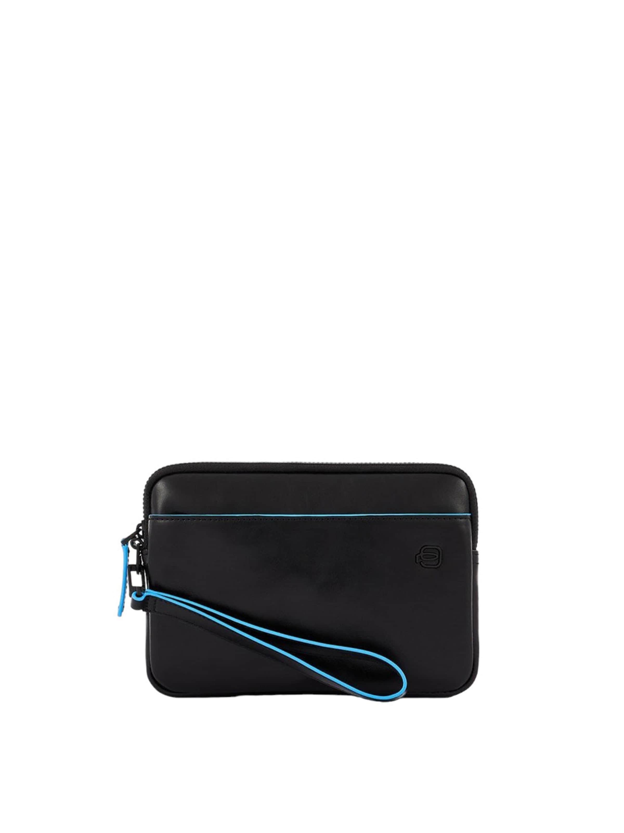 Piquadro - Bolsa para portátil en negro: frente