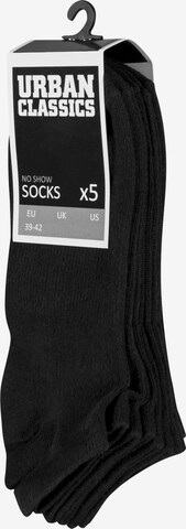 Urban Classics Ankelsockor i svart